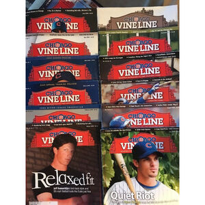 Chicago Cubs Vine Line Lot 12 Magazines All Of 2009 January Thru December
